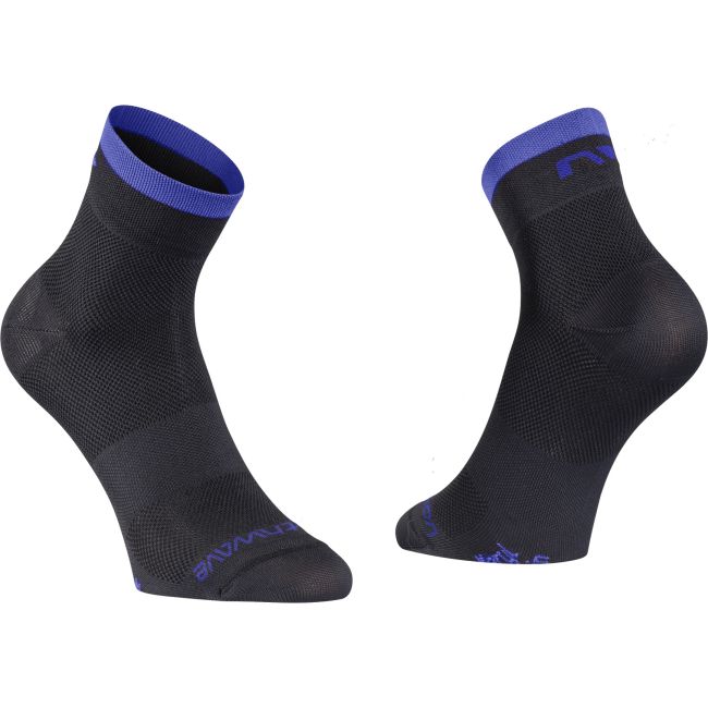 Northwave - sosete ciclism origin socks - negru albastru intens