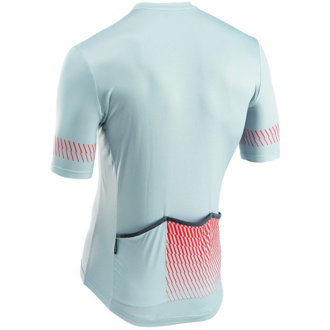 Northwave - tricou ciclism pentru barbati maneca scurta origin jersey - gri deschis rosu