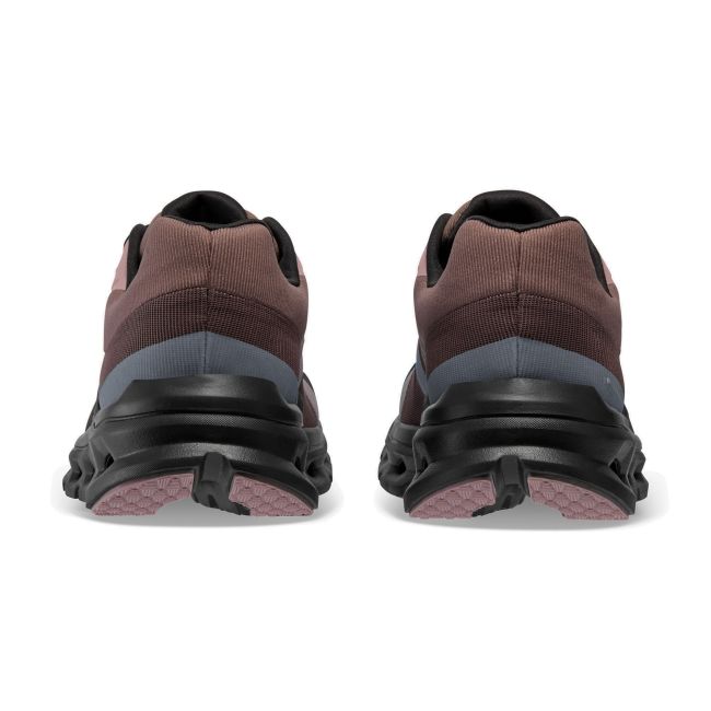 On Cloudrunner Waterproof - pantofi alergare pentru femei - negru visiniu strugure