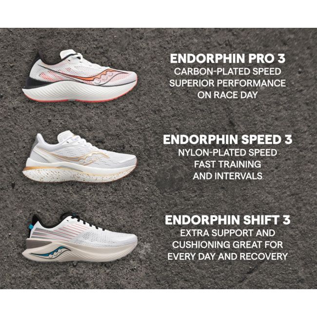 Saucony Endorphin Pro 3 - pantofi alergare pentru barbati - negru goldstruck