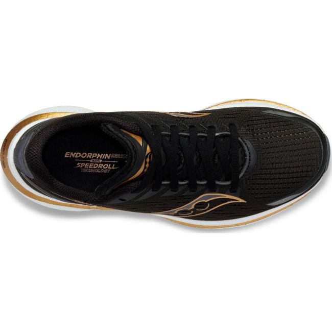 Saucony Endorphin Speed 3 - pantofi alergare pentru barbati - negru goldstruck
