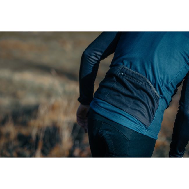 Northwave - bluza ciclism pentru barbati maneca lunga Blade 4 jersey - gri inchis gri deschis galben fluo