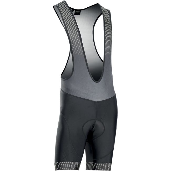 Northwave - pantaloni ciclism scurti cu bretele Origin bibshorts - negru gri