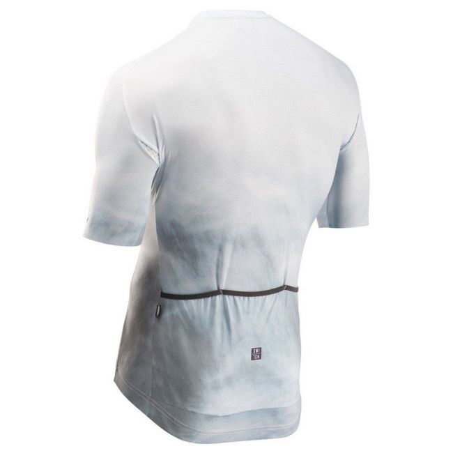 Northwave - tricou ciclism pentru barbati maneca scurta elements air jersey - alb albastru deschis