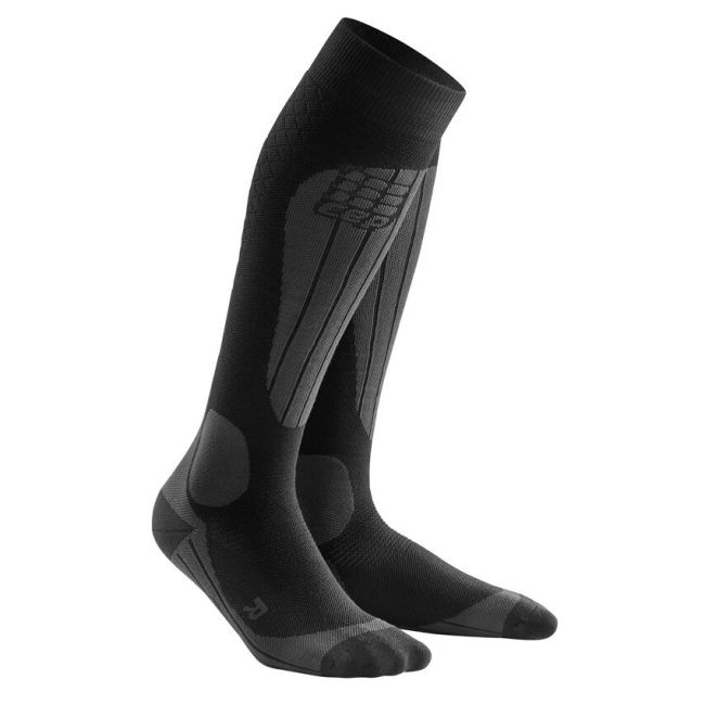 CEP - sosete lungi ski thermo pentru femei Ski Thermo Socks - negru gri