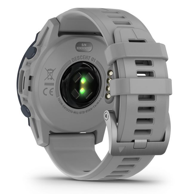 Garmin - Descent G1 - smartwatch robust cu GPS pentru scufundari - Powder gray