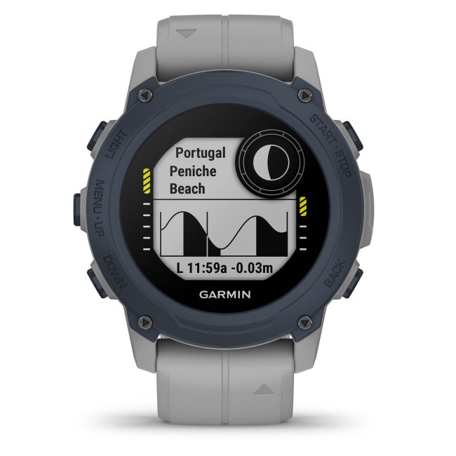 Garmin - Descent G1 - smartwatch robust cu GPS pentru scufundari - Powder gray