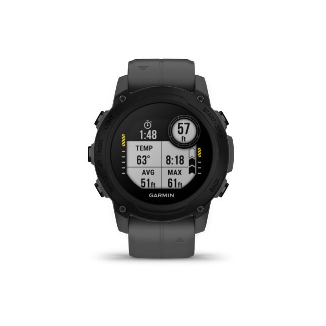 Garmin - Descent G1 - smartwatch robust cu GPS pentru scufundari - slate gray