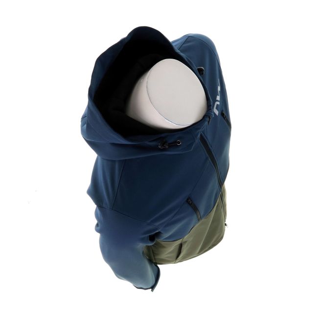 Northwave - jacheta ciclism iarna pentru barbati All mountain Easy Out Softshell - albastru verde army