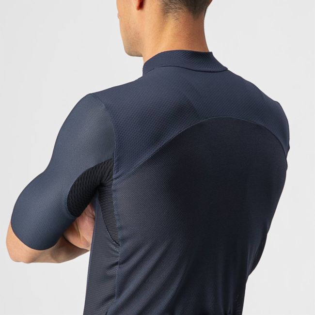 Castelli - tricou pentru ciclism cu maneca scurta Endurance Elite Jersey - bleumarin