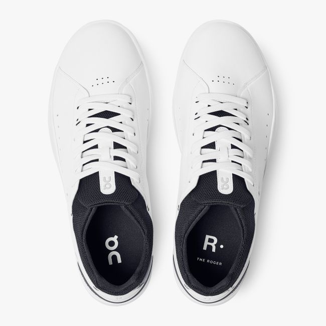 On The ROGER Advantage - pantofi sport pentru barbati - Alb negru Midnight
