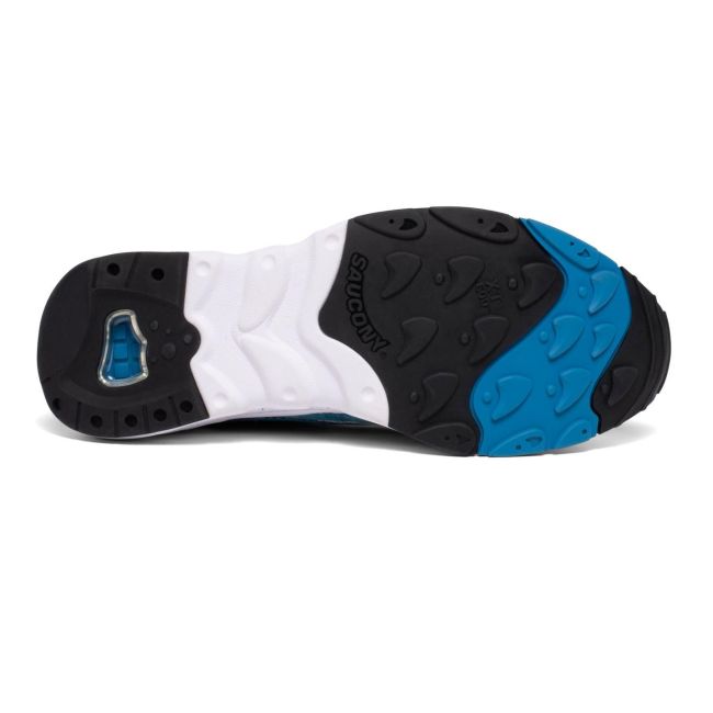 Saucony - pantofi sport casual pentru barbati Aya - alb albastru Tie Dye