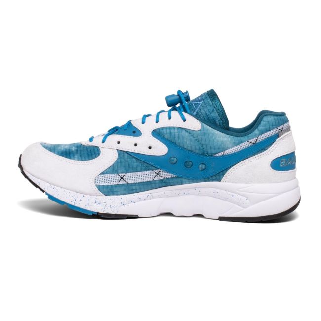 Saucony - pantofi sport casual pentru barbati Aya - alb albastru Tie Dye