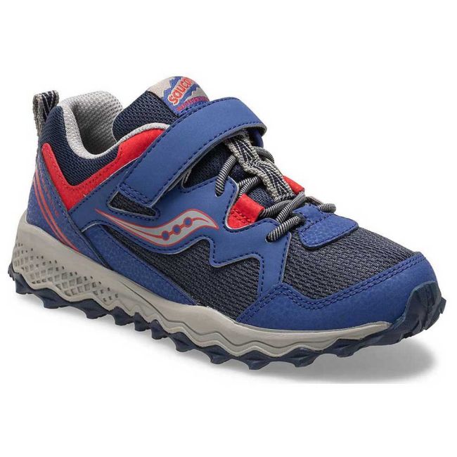 Saucony - pantofi sport copii S-Peregrine Shield 2 A/C - bleumarin gri rosu negru