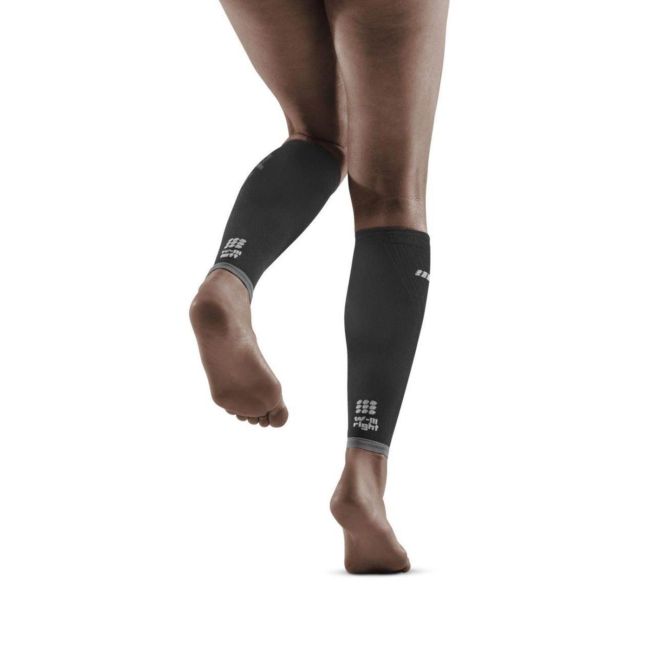 CEP - Compresie gamba femei Ultralight Calf Sleeves - negru gri
