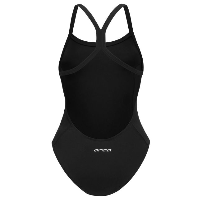 Orca - Costum de baie intreg pentru femei Core One Piece - verde deschis diploria portocaliu