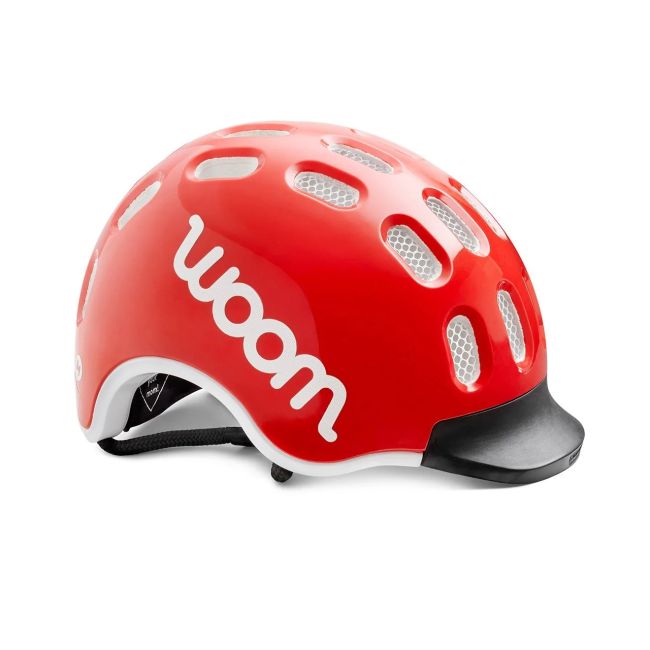 Woom - casca ciclism copii - albastru alb