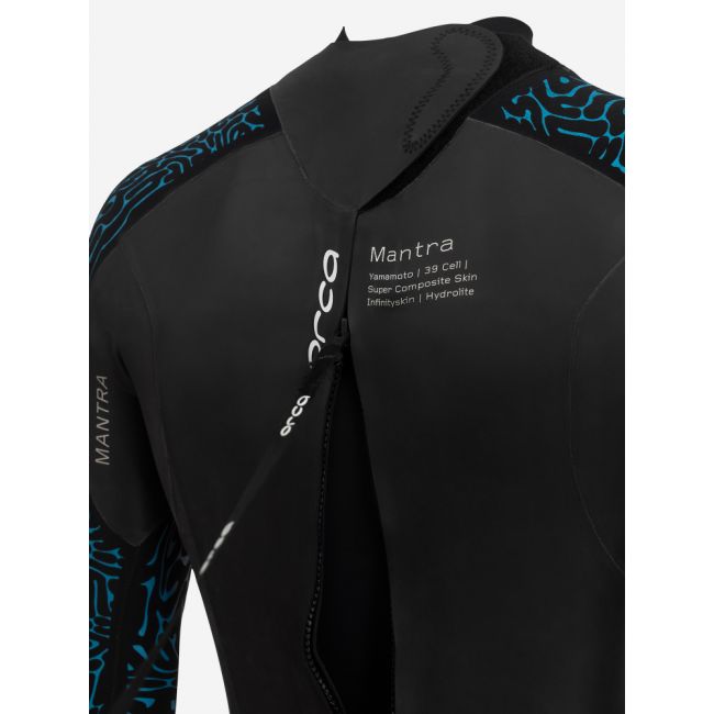 Orca - costum neopren pentru barbati Freedive Mantra 1 P wetsuit - negru albastru