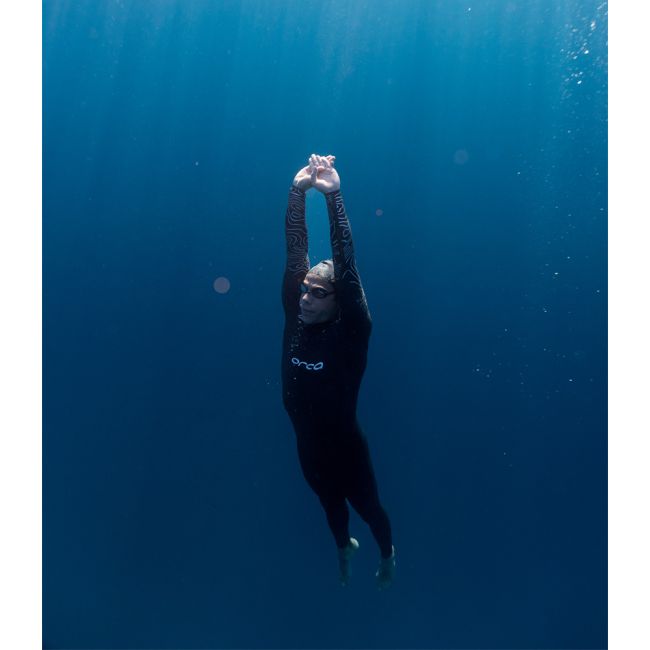 Orca - costum neopren pentru barbati Freedive Zen 1 P wetsuit - negru alb