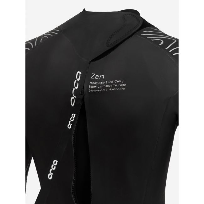 Orca - costum neopren pentru barbati Freedive Zen 1 P wetsuit - negru alb