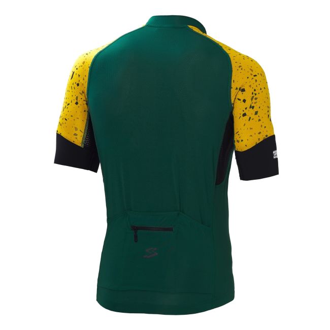 Spiuk - Tricou ciclism maneca scurta Helios SS jersey - verde galben