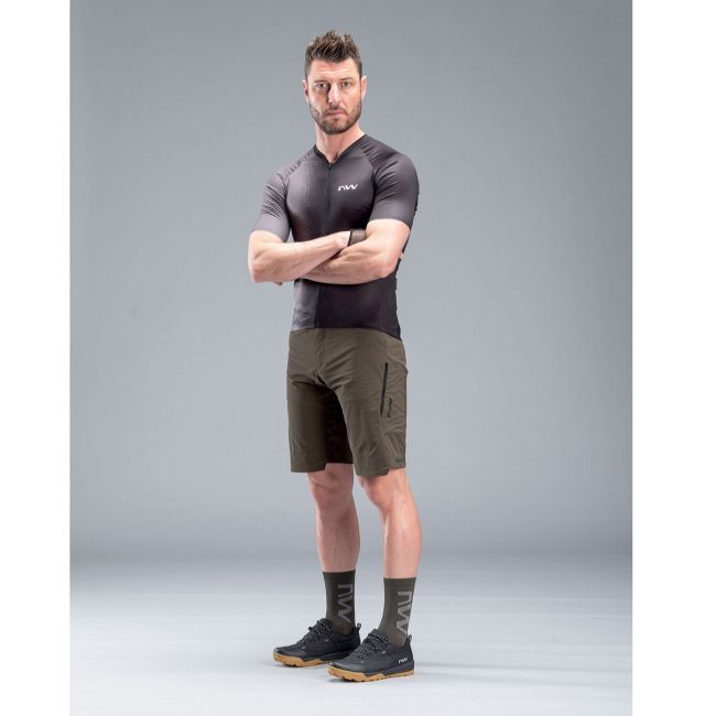 Northwave - Tricou ciclism maneca scurta pentru barbati Blade jersey - negru gri irizat