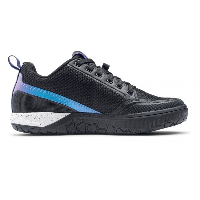 Northwave Clan 2 - pantofi ciclism pentru femei flat MTB AM - negru albastru opal alb