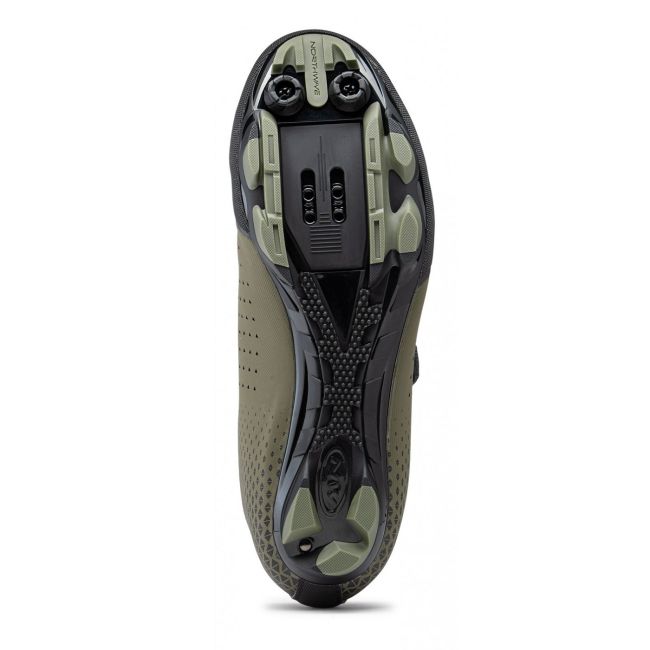 Northwave Origin Plus 2 - pantofi ciclism MTB XC - negru verde padure