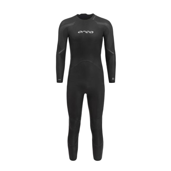 Orca - costum neopren triatlon pentru barbati Athlex Flow Triathlon Wetsuit negru argintiu