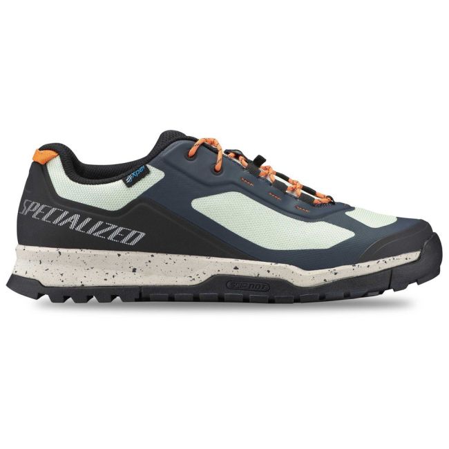 Specialized - pantofi ciclism MTB XC Rime Flat - albastru inchis Cast Blue-CA alb Sage negru