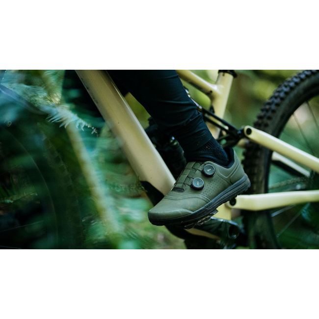 Specialized - pantofi ciclism MTB All Mountain 2FO ClipLite - verde inchis stejar negru