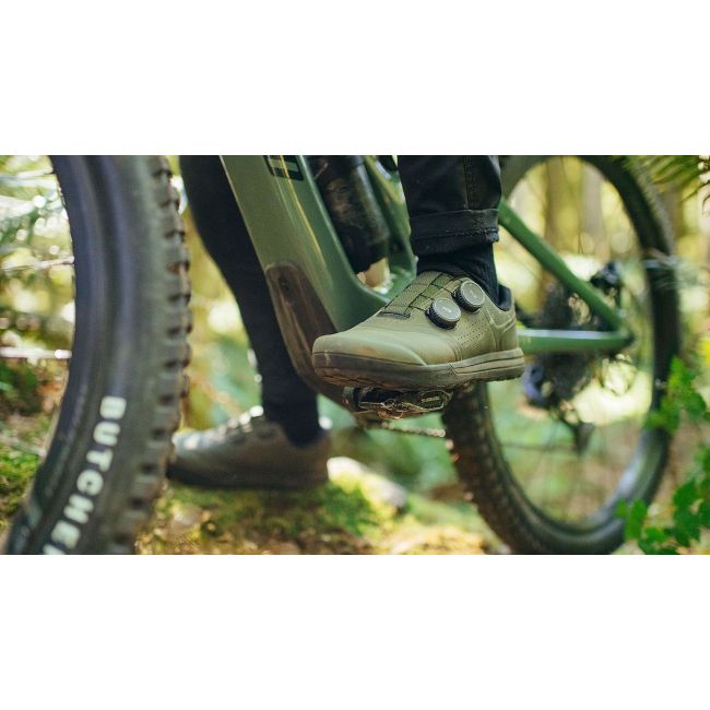 Specialized - pantofi ciclism MTB All Mountain 2FO ClipLite - verde inchis stejar negru