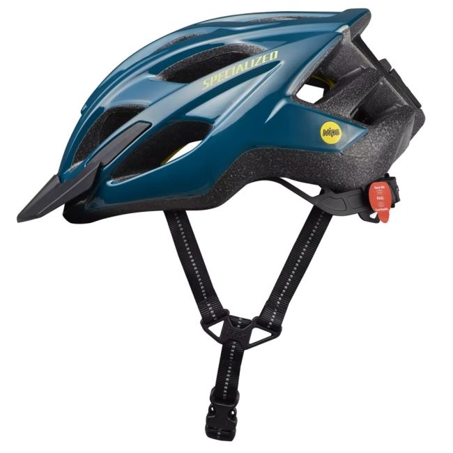 Specialized casca ciclism - Chamonix MIPS - albastru verzui Gloss Tropical Teal