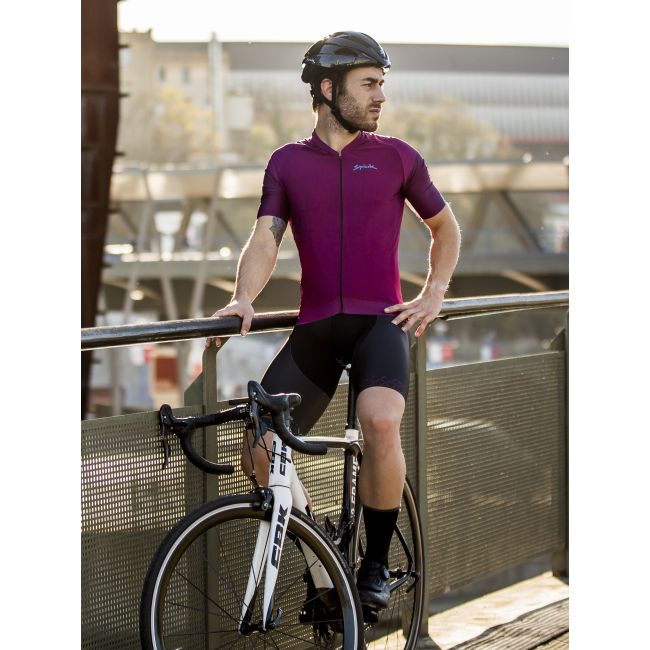 Spiuk - Tricou ciclism pentru barbati maneca scurta Summum Stratos SS men jersey - albastru bleumarin