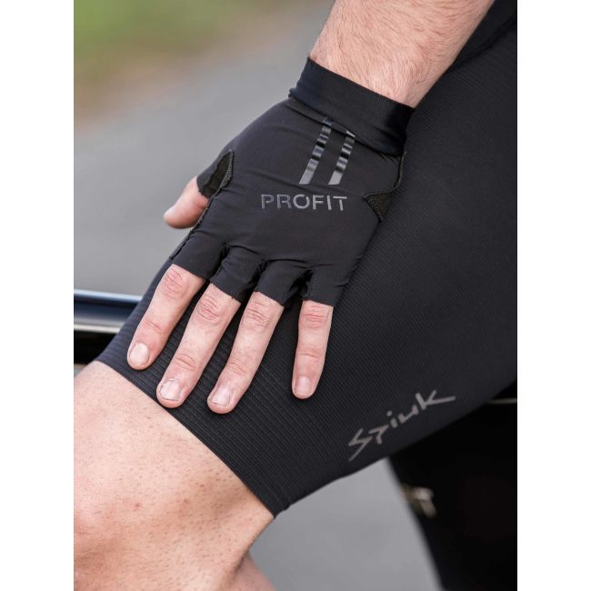 Spiuk - Manusi ciclism degete scurte PROFIT Summer Gloves - negru
