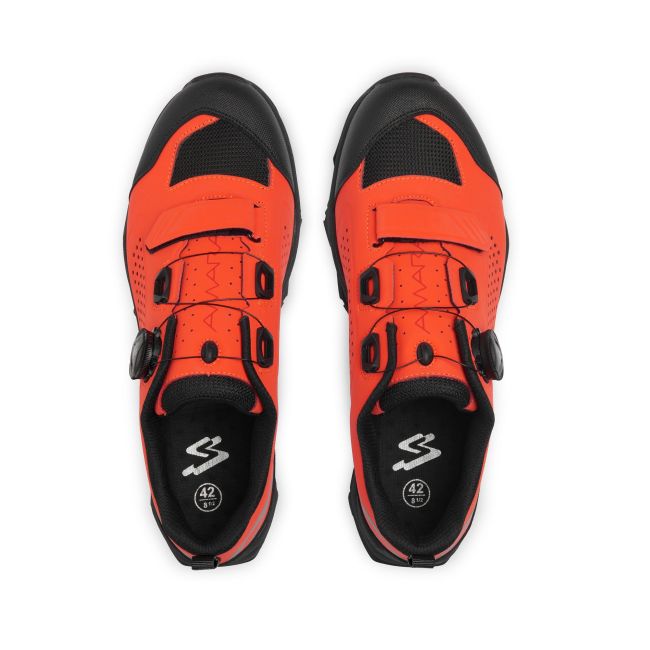Spiuk - Pantofi ciclism MTB AMARA shoes - portocaliu intens scarlet negru