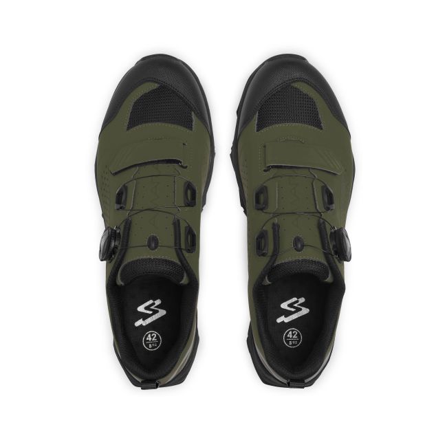 Spiuk - Pantofi ciclism MTB AMARA shoes - verde kaki negru