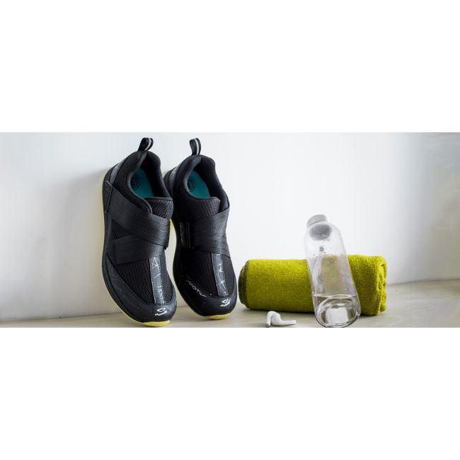 Spiuk - Pantofi ciclism indoor MOTIV INDOOR - negru galben