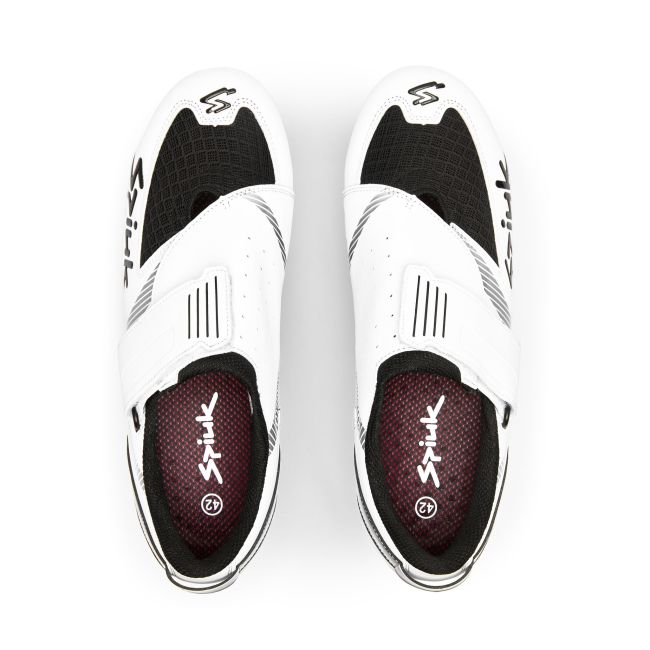 Spiuk - Pantofi ciclism triatlon TRIENNA TRI shoes - alb mat negru