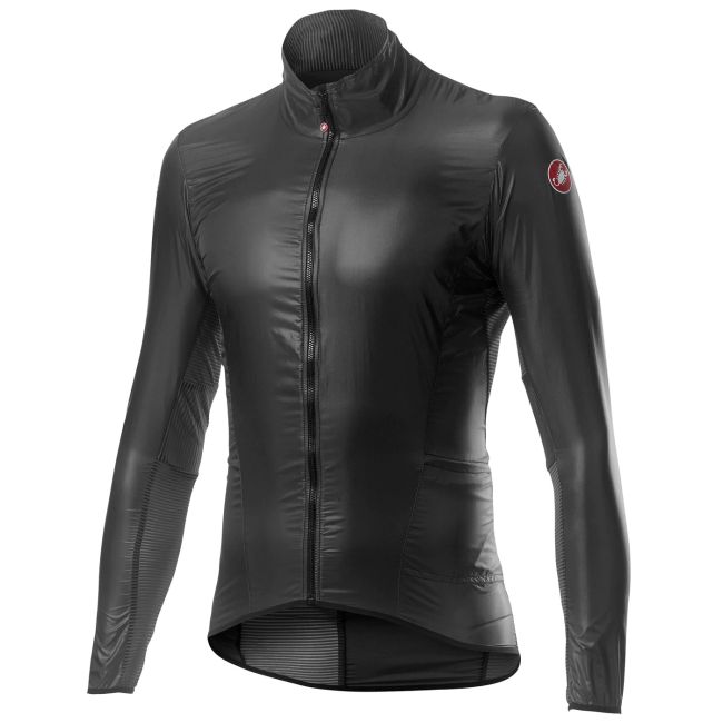 Castelli - jacheta ciclism vreme rece sau vant Aria Shell jacket - gri antracit