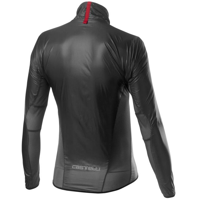 Castelli - jacheta ciclism vreme rece sau vant Aria Shell jacket - gri antracit
