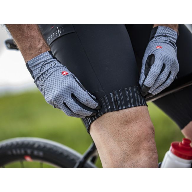 Castelli - manusi ciclism degete lungi Unlimited LF - negru gri