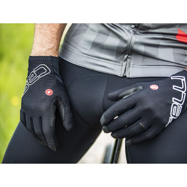 Castelli - manusi ciclism degete lungi Unlimited LF - negru gri