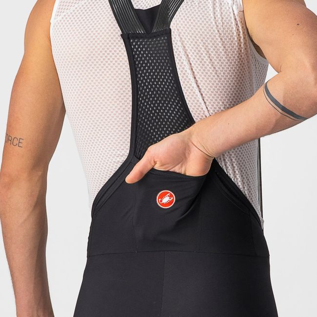Castelli - subpantaloni ciclism cu bretele Unlimited Ultimate Liner - negru