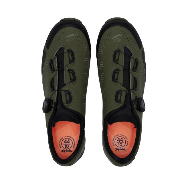 Spiuk - Pantofi ciclism MTB ALDAPA MTB shoes - verde kaki negru