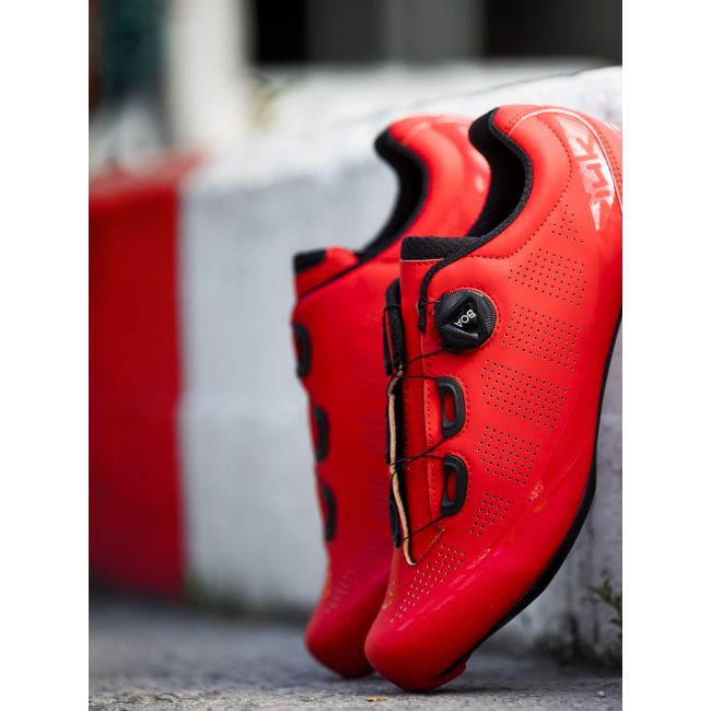 Spiuk - Pantofi ciclism sosea ALDAMA Road shoes - rosu matt