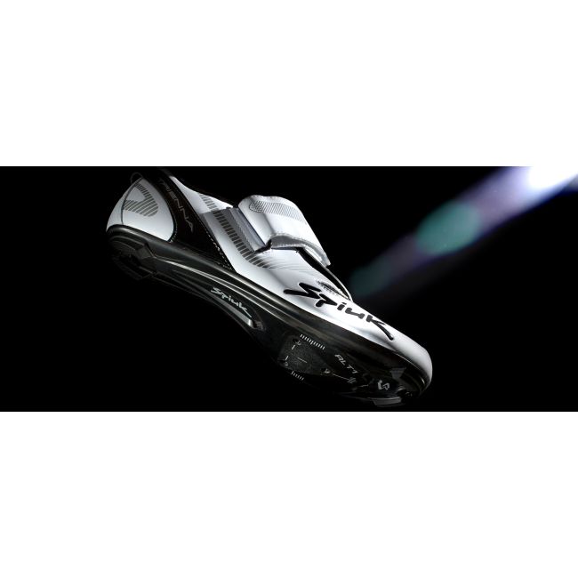 Spiuk - Pantofi ciclism triatlon TRIENNA TRI Carbon shoes - alb mat negru