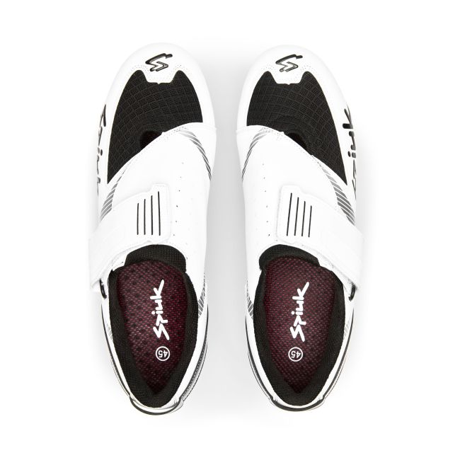 Spiuk - Pantofi ciclism triatlon TRIENNA TRI Carbon shoes - alb mat negru