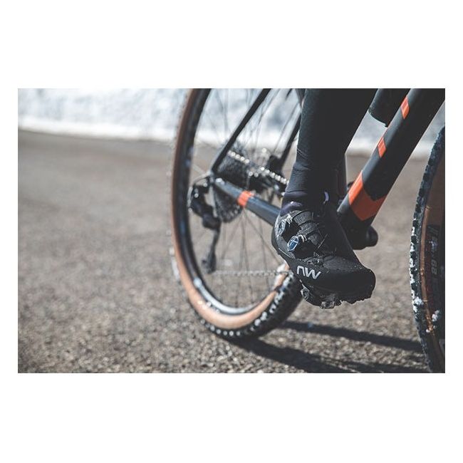 Northwave - pantofi ciclism iarna sau ploaie MTB XC Flagship GTX shoes - negru gri