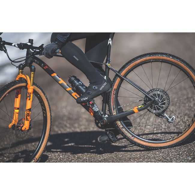 Northwave - pantofi ciclism iarna sau ploaie MTB XC Flagship GTX shoes - negru gri